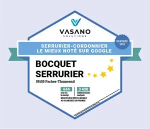 Certification Bocquet Serrurier Certification Bocquet Serrurier